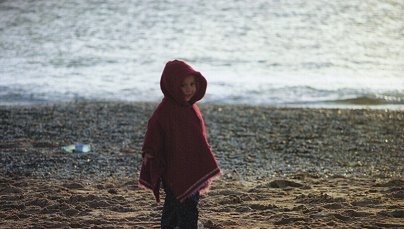 Anna � la plage