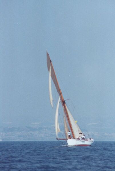 Quand ça souffle  à  Antibes, mais quand ça souffle vraiment...